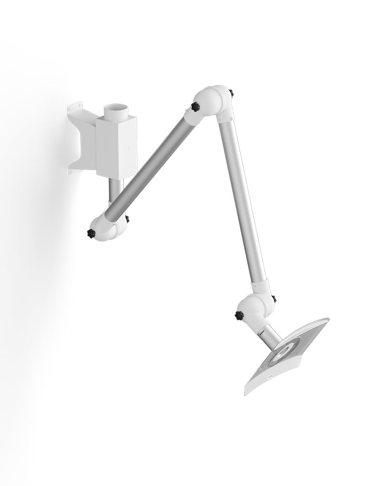 White extraction arm - Point extraction for wall